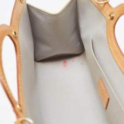 Pre Owned Louis Vuitton Vert Impression Monogram Vernis Roxbury Drive Bag