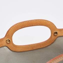 Pre Owned Louis Vuitton Vert Impression Monogram Vernis Roxbury Drive Bag