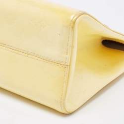 Pre Owned Louis Vuitton Vert Impression Monogram Vernis Roxbury Drive Bag