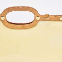 Pre Owned Louis Vuitton Vert Impression Monogram Vernis Roxbury Drive Bag