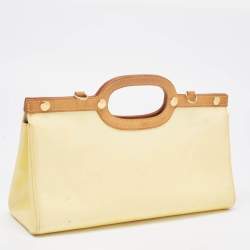 Pre Owned Louis Vuitton Vert Impression Monogram Vernis Roxbury Drive Bag