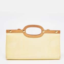 Pre Owned Louis Vuitton Vert Impression Monogram Vernis Roxbury Drive Bag