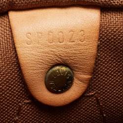Louis Vuitton Brown Monogram Canvas Speedy 25 Handbag