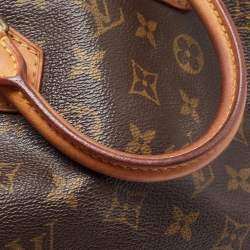 Louis Vuitton Brown Monogram Canvas Speedy 25 Handbag