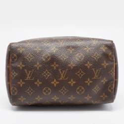 Louis Vuitton Brown Monogram Canvas Speedy 25 Handbag