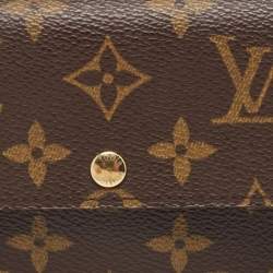 Louis Vuitton Monogram Canvas Sarah Wallet