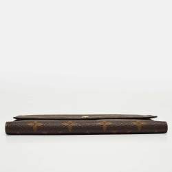 Pre Owned Louis Vuitton Monogram Canvas Passport Trifold Organizer 