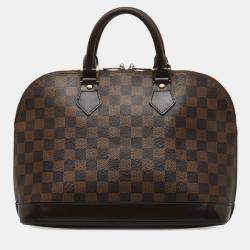 Pre Owned Louis Vuitton Damier Ebene Alma MM