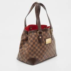Pre Owned Louis Vuitton Damier Ebene Canvas Hampstead PM Bag