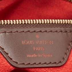 Pre Owned Louis Vuitton Damier Ebene Canvas Hampstead PM Bag