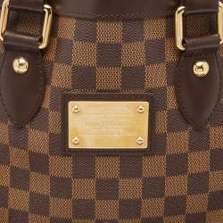 Pre Owned Louis Vuitton Damier Ebene Canvas Hampstead PM Bag
