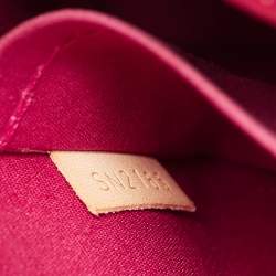 Pre Owned Louis Vuitton Indian Rose Monogram Vernis Alma BB Bag