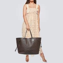 Louis Vuitton Damier Ebene Canvas Neverfull GM Bag