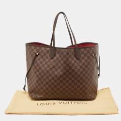 Louis Vuitton Damier Ebene Canvas Neverfull GM Bag