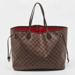 Louis Vuitton Damier Ebene Canvas Neverfull GM Bag