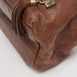 Pre Owned Louis Vuitton Brown Leather Paris Souple Whisper PM Bag