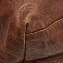 Pre Owned Louis Vuitton Brown Leather Paris Souple Whisper PM Bag