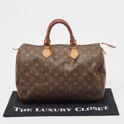 Pre Owned حقيبة لوي فيتون سبيدي 35 كانفاس مونوغرامي