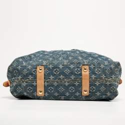 Louis Vuitton Blue Monogram Denim Neo Cabby MM Bag