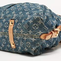 Louis Vuitton Blue Monogram Denim Neo Cabby MM Bag