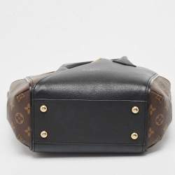 Pre Owned Louis Vuitton Black Monogram Canvas and Leather Kimono PM Bag