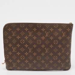 Pre Owned Louis Vuitton Monogram Canvas Poche Documents Portfolio Case