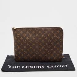 Pre Owned Louis Vuitton Monogram Canvas Poche Documents Portfolio Case