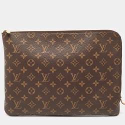 Pre Owned Louis Vuitton Monogram Canvas Poche Documents Portfolio Case