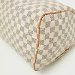 مملوكة مسبقًا Louis Vuitton Damier Azur Canvas Speedy 35 Bag