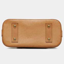 Pre Owned Louis Vuitton Brown Monogram Alma BB