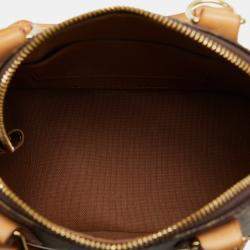 Pre Owned Louis Vuitton Brown Monogram Alma BB