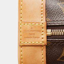 Pre Owned Louis Vuitton Brown Monogram Alma BB