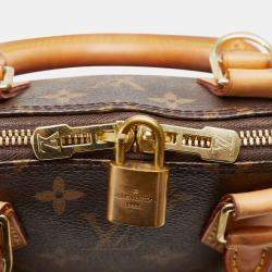 Pre Owned Louis Vuitton Brown Monogram Alma BB
