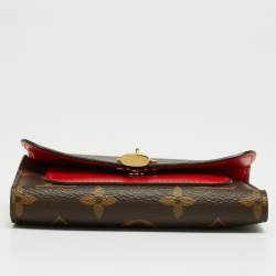 Louis Vuitton Coquelicot Monogram Canvas Flowers Compact Wallet