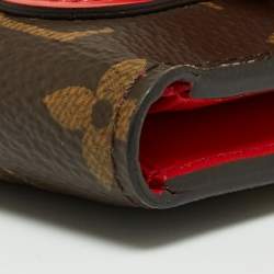 Louis Vuitton Coquelicot Monogram Canvas Flowers Compact Wallet