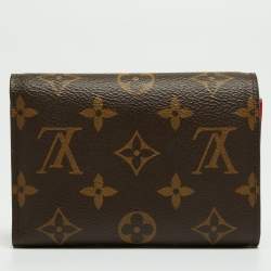 Louis Vuitton Coquelicot Monogram Canvas Flowers Compact Wallet