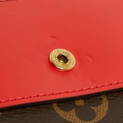 Louis Vuitton Coquelicot Monogram Canvas Flowers Compact Wallet