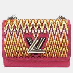 Pre Owned Louis Vuitton Multicolor Epi Leather Twist MM Shoulder Bag