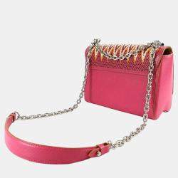 Pre Owned Louis Vuitton Multicolor Epi Leather Twist MM Shoulder Bag