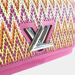 Pre Owned Louis Vuitton Multicolor Epi Leather Twist MM Shoulder Bag