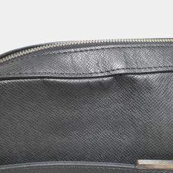 Louis Vuitton Dar Grey Taiga Leather Anton PM Messenger Bag