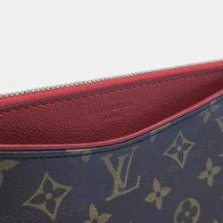 Pre Owned  Louis Vuitton Red Monogram Canvas Pallas Beauty Case