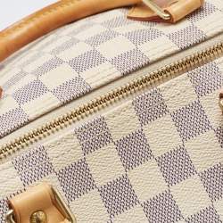 Pre Owned Louis Vuitton Damier Azur Canvas Speedy 30 Bag