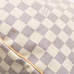 Pre Owned Louis Vuitton Damier Azur Canvas Speedy 30 Bag