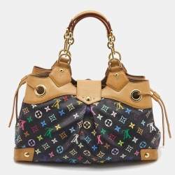 مملوكة مسبقًا Louis Vuitton Black Multicolore Monogram Canvas Ursula Bag
