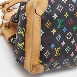 مملوكة مسبقًا Louis Vuitton Black Multicolore Monogram Canvas Ursula Bag