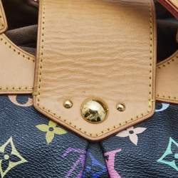 مملوكة مسبقًا Louis Vuitton Black Multicolore Monogram Canvas Ursula Bag