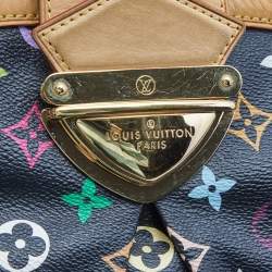 مملوكة مسبقًا Louis Vuitton Black Multicolore Monogram Canvas Ursula Bag