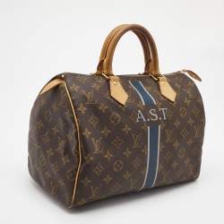 Pre Owned Louis Vuitton Monogram Canvas My LV Heritage Speedy 30 Bag