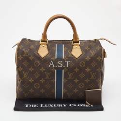Pre Owned Louis Vuitton Monogram Canvas My LV Heritage Speedy 30 Bag